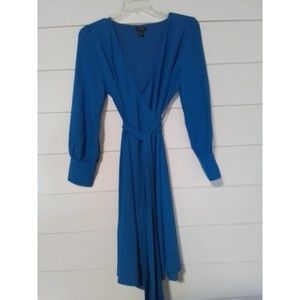 Halogen Blue Midi Dress